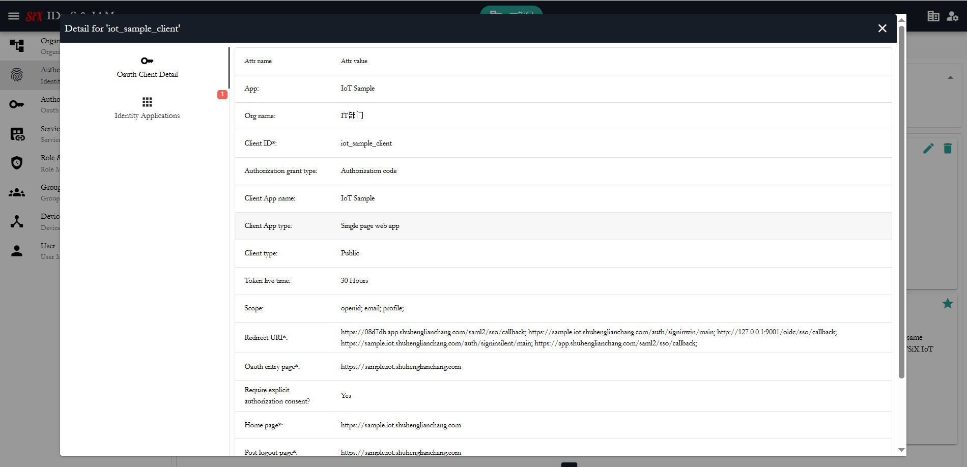 Oauth client